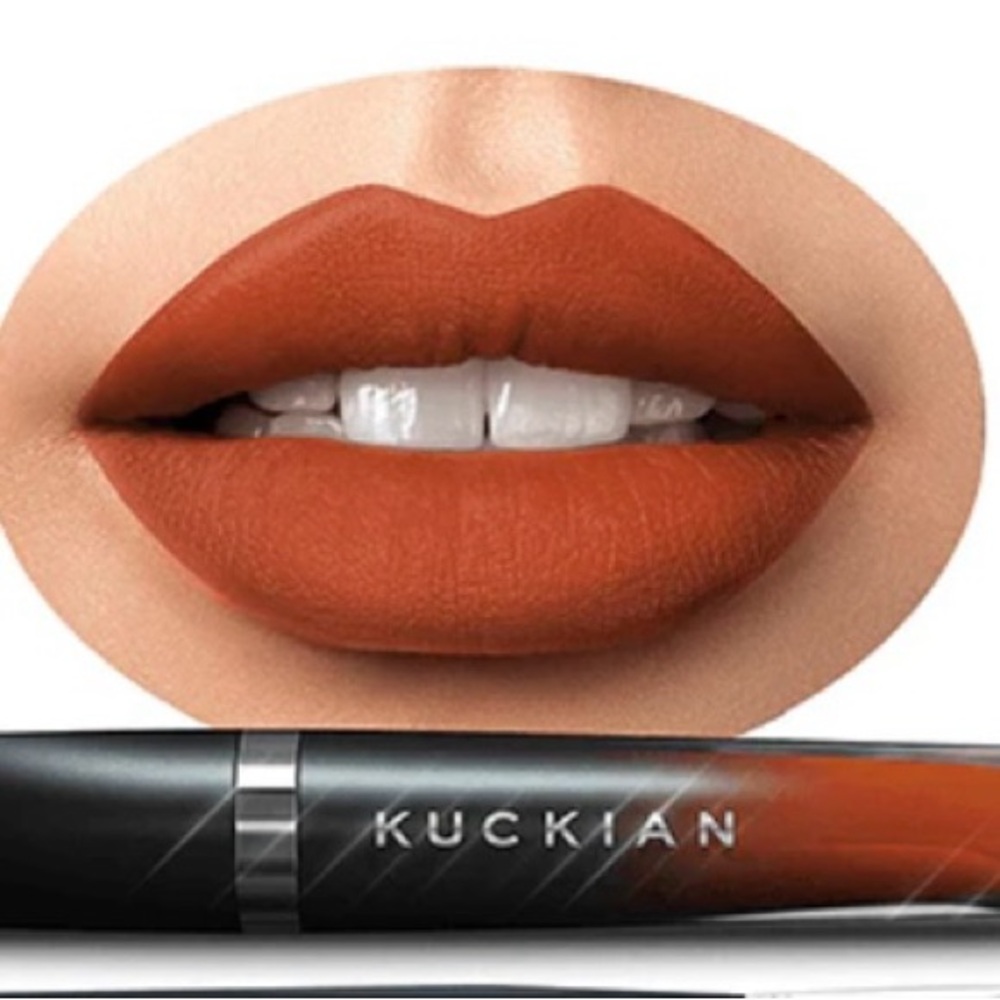 Velvet Wildfire Lipstick -orange red color